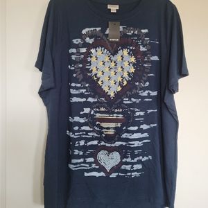 Avenue women's t-shirt size 22/24 NWT